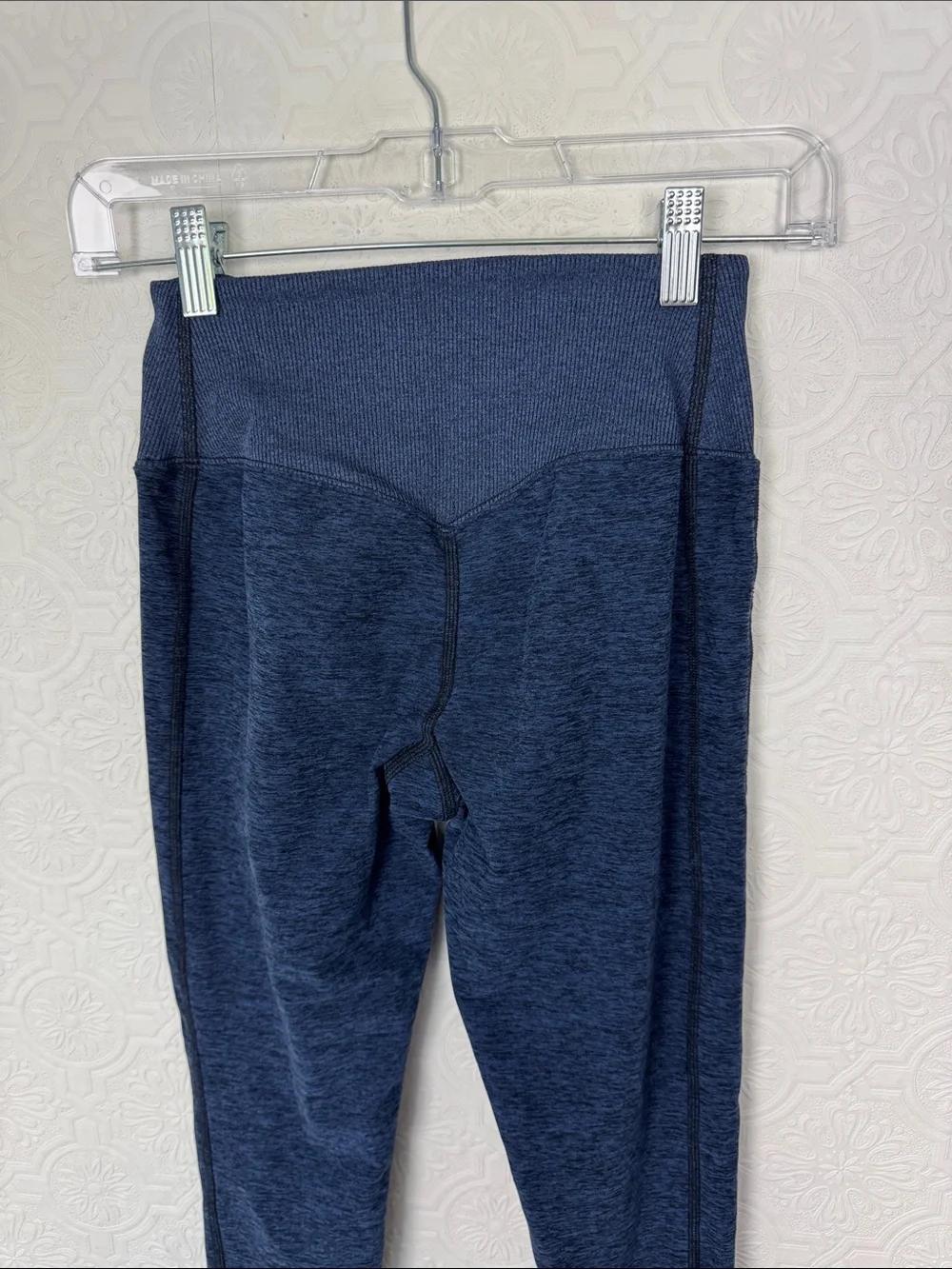 Alo Yoga Blue‎ Heathered High Waist Leggings Size Small Athletic Yoga Pants